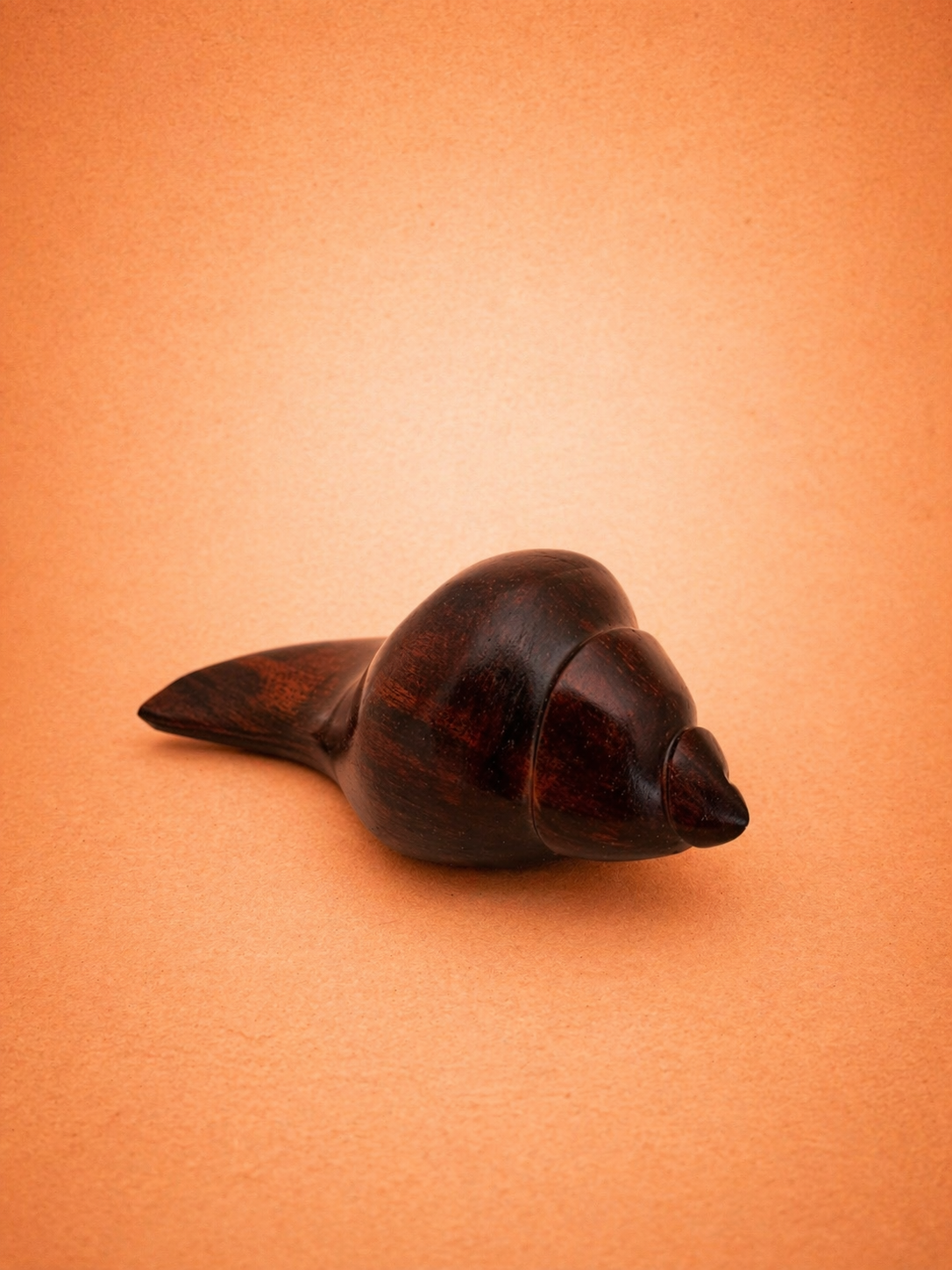 Ironwood Shell Sculpture – Hand Carved Mexican Desert Wood Art