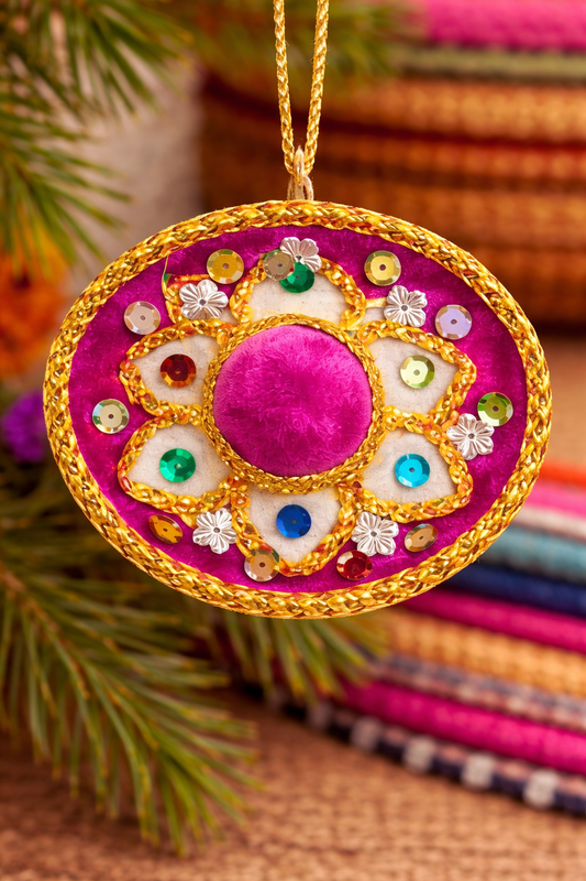 Mini Pink Mexican Sombrero – Souvenir Hat