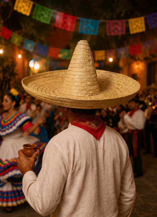 Classic Mexican Sombrero – Traditional Fiesta Hat