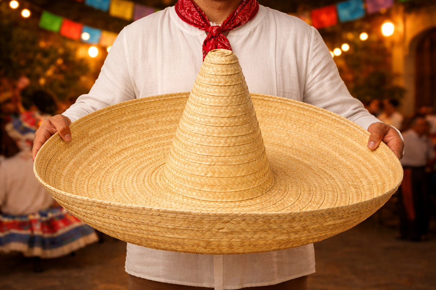 Classic Mexican Sombrero – Traditional Fiesta Hat