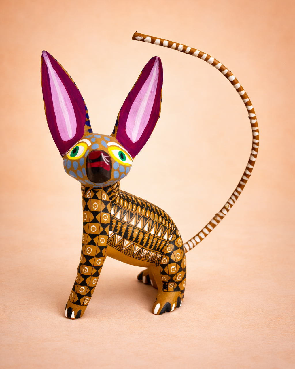 Medium Alebrije Surprise-Hand Painted Folk Art Sculpture