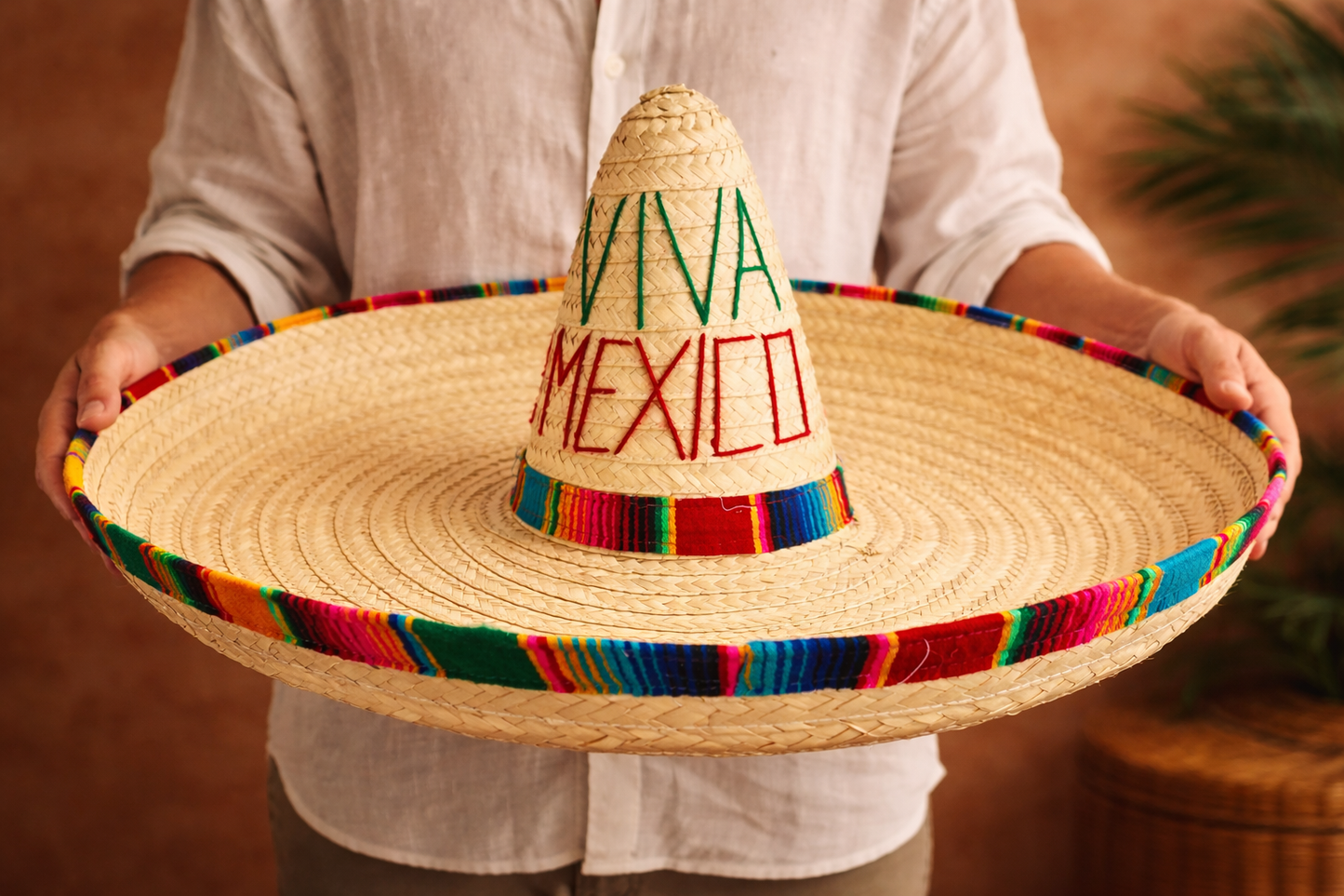Viva Mexico Sombrero – Mexican Party Hat for Events & Celebrations