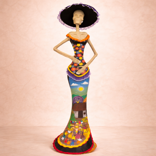 Collector Catrina-Blue Landscape-89 cm