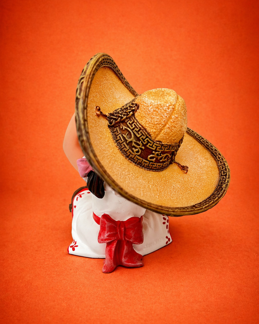 Mexican Girl with Doll-Nadal Art