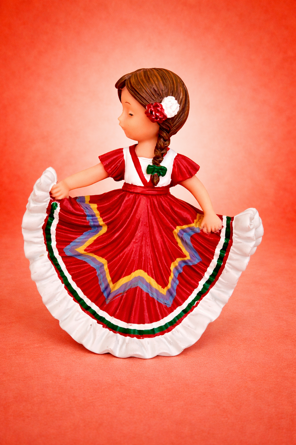 Mexican Girl Dancing- Nadal Art