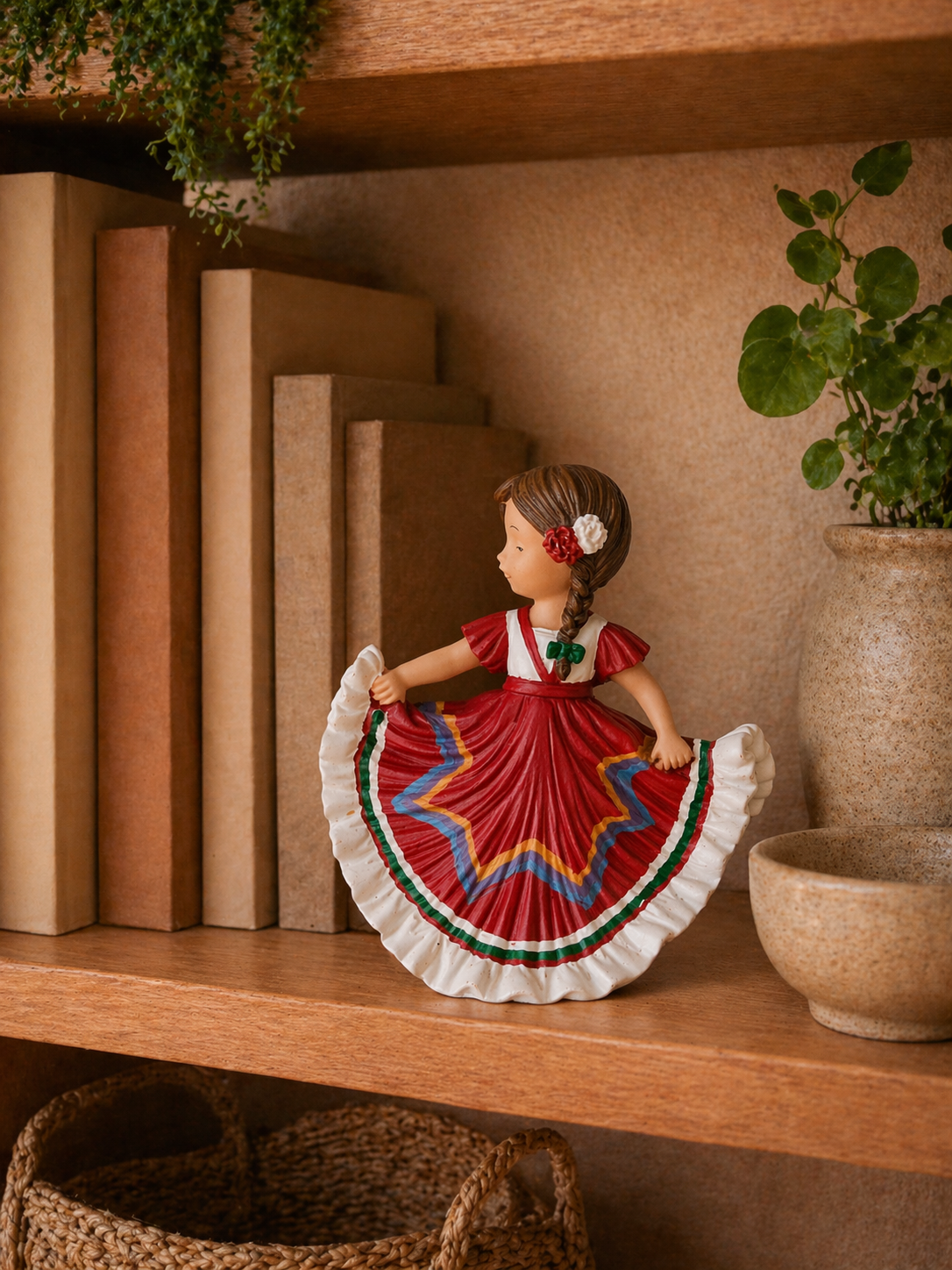 Mexican Girl Dancing- Nadal Art
