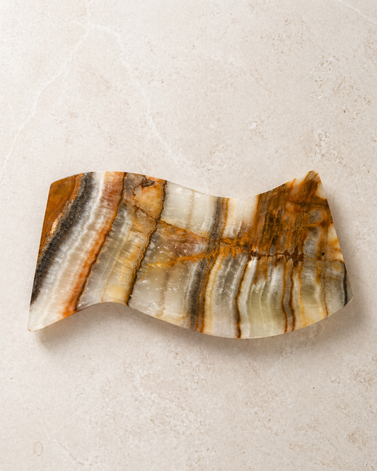 Stone Tray – Mexican Onyx Decorative Accent