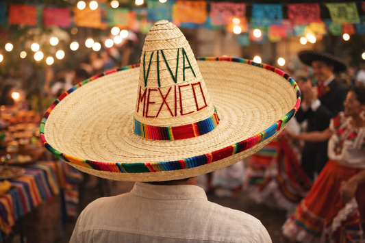 Viva Mexico Sombrero – Mexican Party Hat for Events & Celebrations