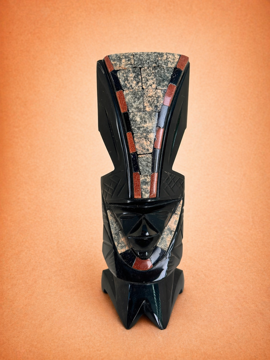 OBSIDIAN PREHISPANIC IDOL – 18 CM (Surprise)