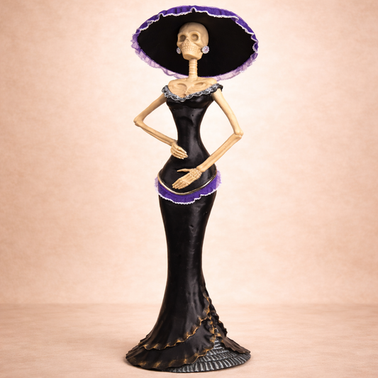 Large Mexican Catrina 89 cm – Collector Day of the Dead Sculpture