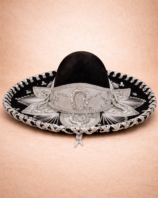Kids Black Charro Sombrero – Mexican Traditional Hat