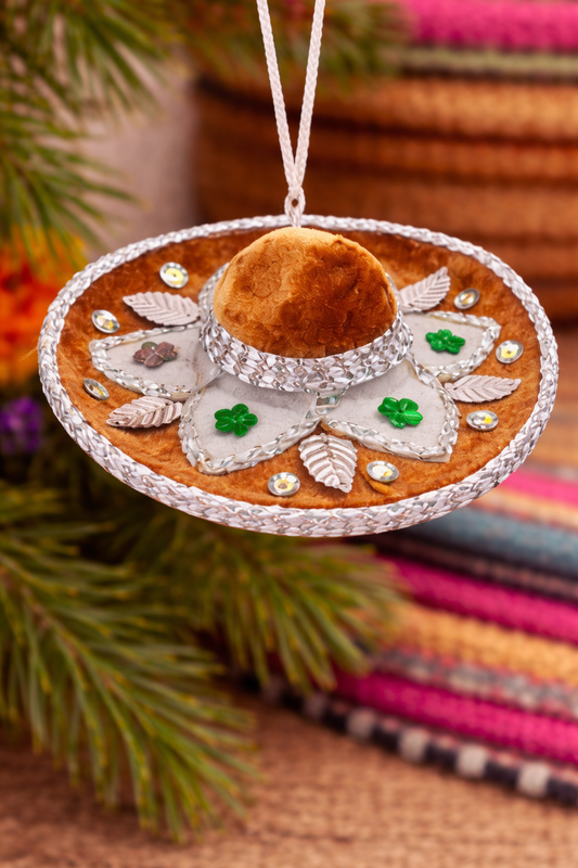 Mini Brown Mexican Sombrero – Decorative Souvenir