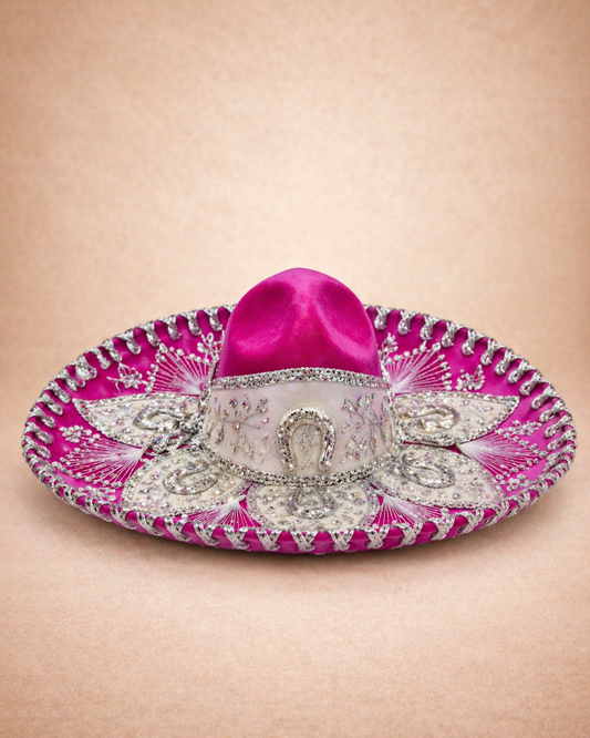 Kids Pink Charro Sombrero – Mexican Hat for Girls