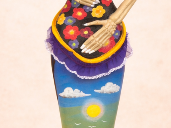 Collector Catrina-Blue Landscape-89 cm